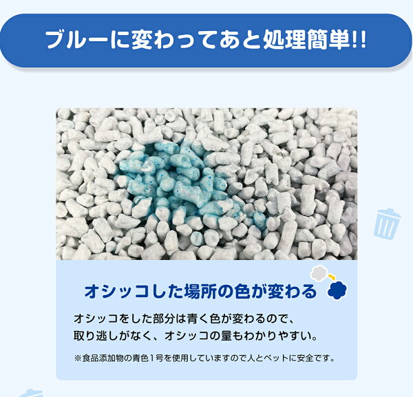 【レビュー投稿で30％OFFクーポン配布中】【最安値に挑戦！1L当たり82.5円！】サンメイト クリーンホームサンド ブルー 14L×4袋 猫砂 紙砂 ブルーに変わる 猫 流せる トイレ 固まる 猫用 猫 ネコ 処理簡単 お掃除 簡単 消臭 抗菌 紙製 清潔 ネコ砂 ねこ砂