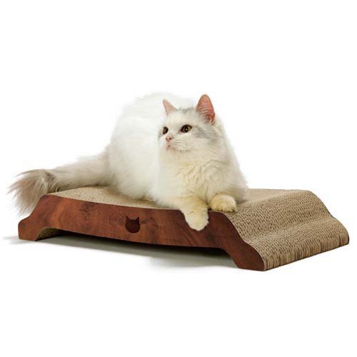 猫壱 バリバリベッド Lサイズ ダークブラウン(3個セット)【猫壱】